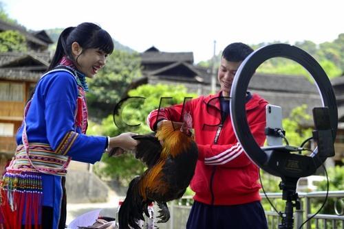 【聯(lián)合日報】廣西龍勝:"直播帶貨"助力農(nóng)產(chǎn)品銷售